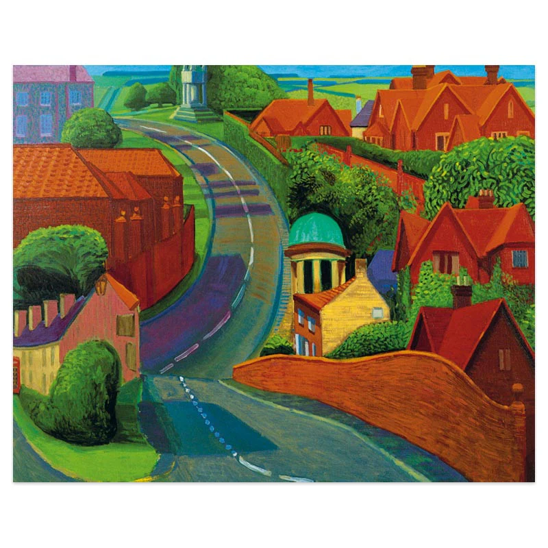 The Road to York Through Sledmere by David Hockney - Image 4