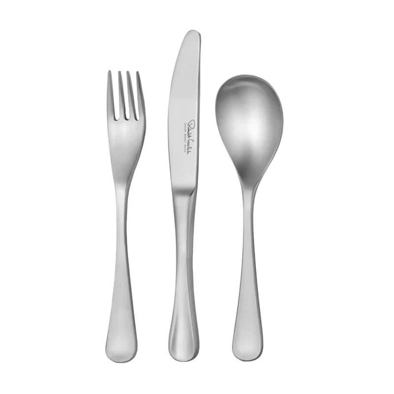 Robert Welch RWII Child's Set (knife, spoon & fork) - Image 2