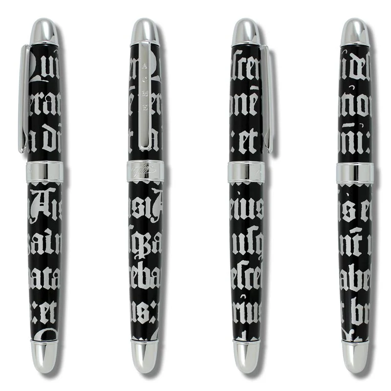 Gothic Script Silver Standard Roller Ball pen, des. Rod Dyer for ACME - Image 4