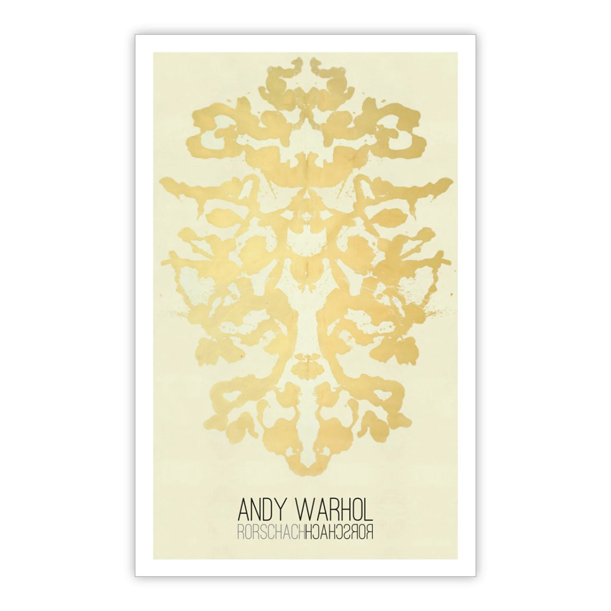 Rorschach, 1984 poster by Andy Warhol (special edition giclée print on heavyweight watercolour paper) - Image 2