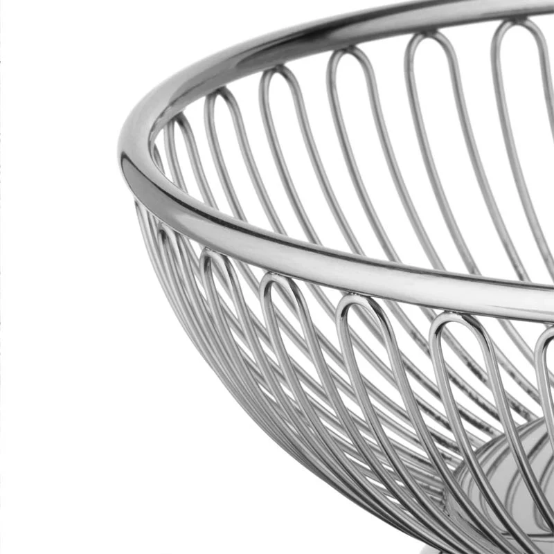 826 Round Wire Basket - 20cm - des. Ufficio Tecnico Alessi - Image 3