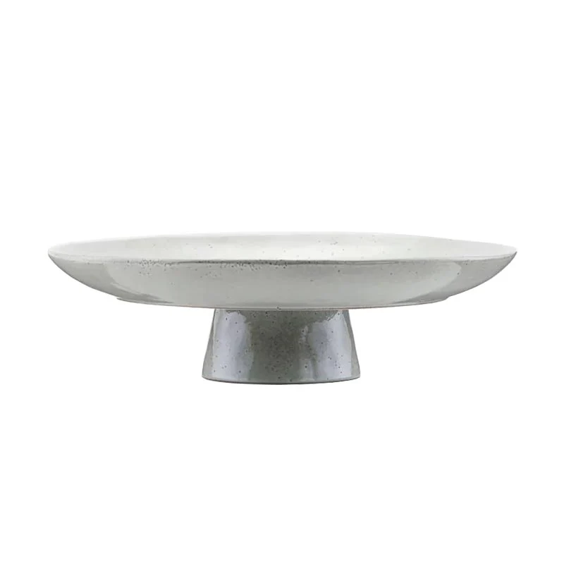 Rustic Cake Plate - Grey/Blue - by House Doctor - Image 5