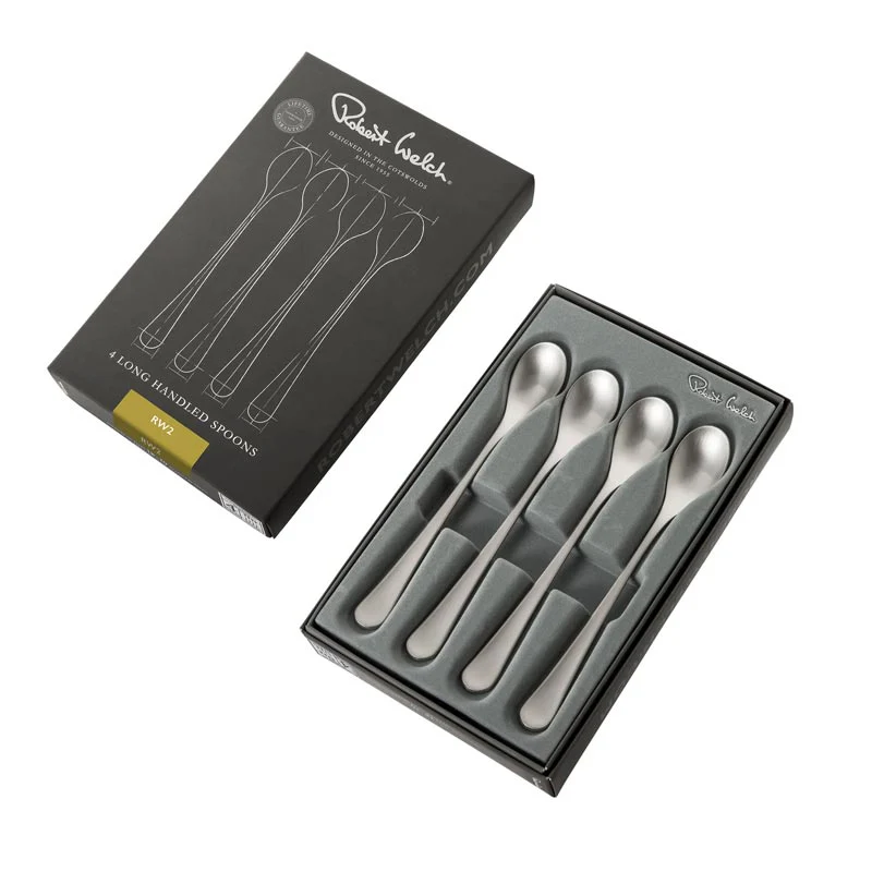 RW2 Long Handled Latte Spoons - Set of 4 - by Robert Welch - Image 2