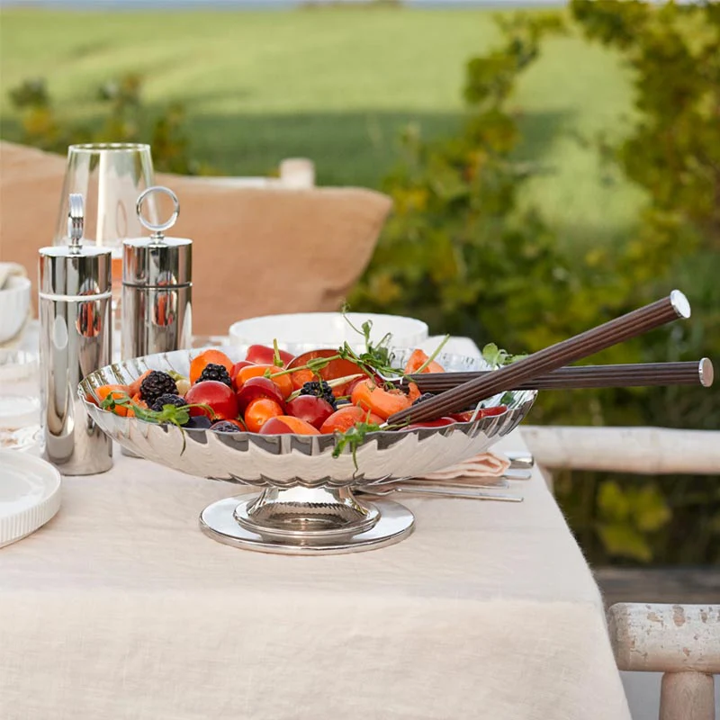 Bernadotte Salad Set, design inspired by Sigvard Bernadotte by Georg Jensen - Image 2