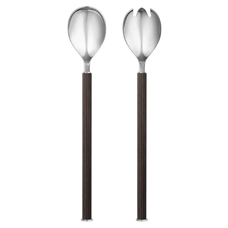 Bernadotte Salad Set, design inspired by Sigvard Bernadotte by Georg Jensen - Image 4