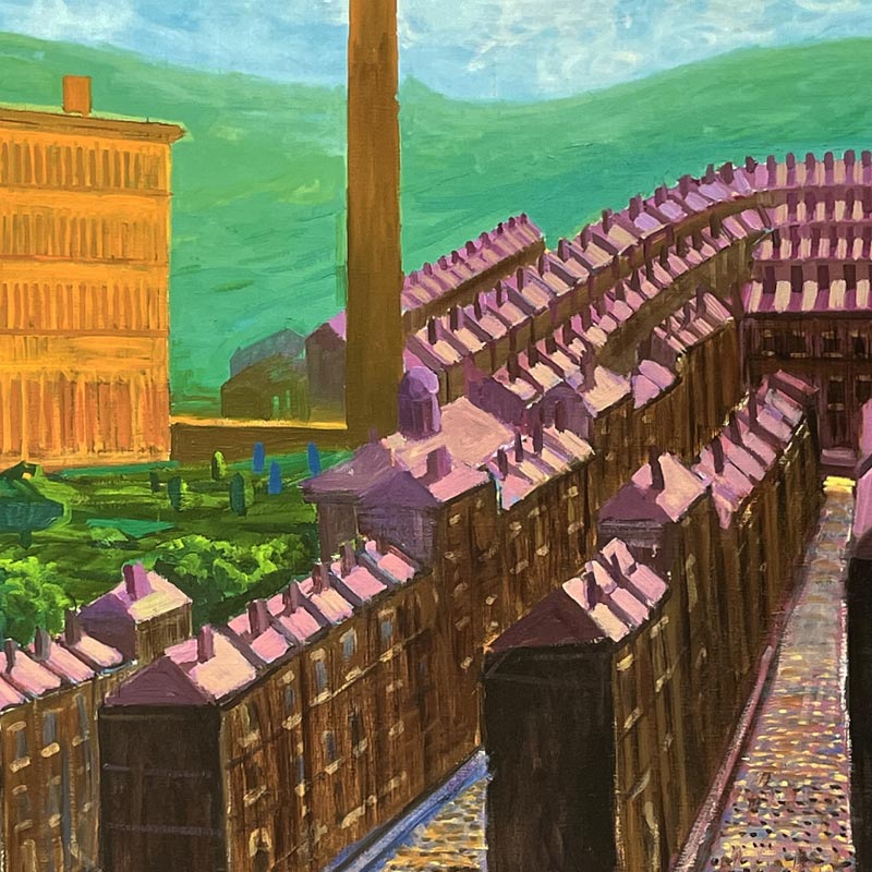 Salts Mill Poster by David Hockney - Image 4