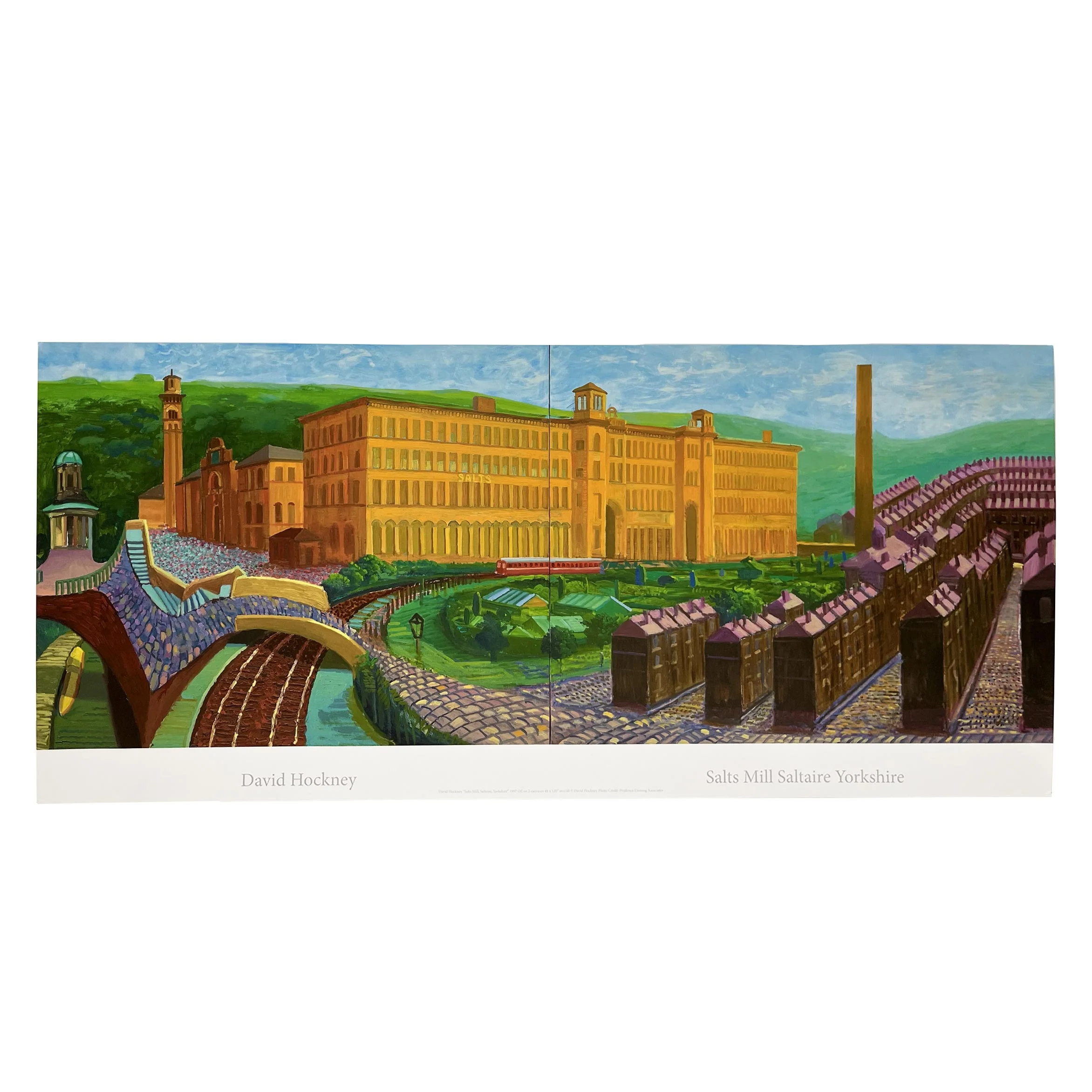 Salts Mill Poster by David Hockney - Image 5