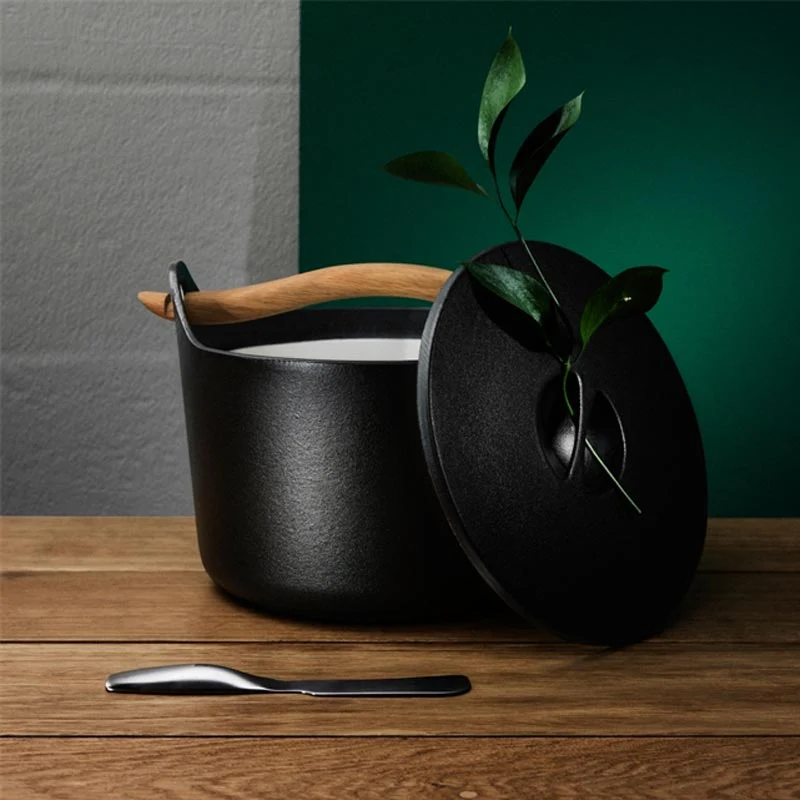 Sarpaneva Casserole Pan - Cast Iron, 3 L - des. Timo Sarpaneva for Iittala - Image 3