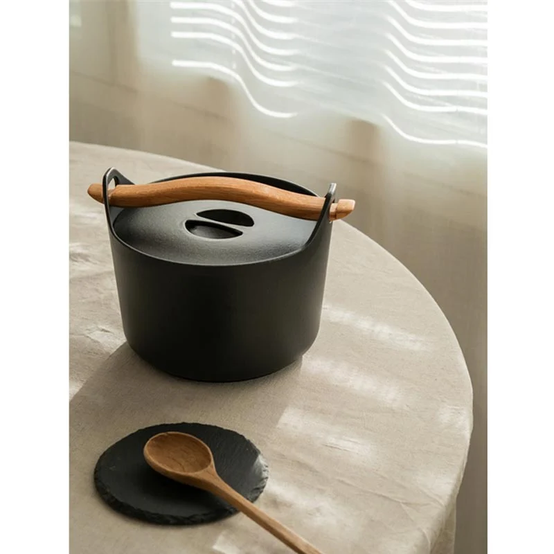 Sarpaneva Casserole Pan - Cast Iron, 3 L - des. Timo Sarpaneva for Iittala - Image 4