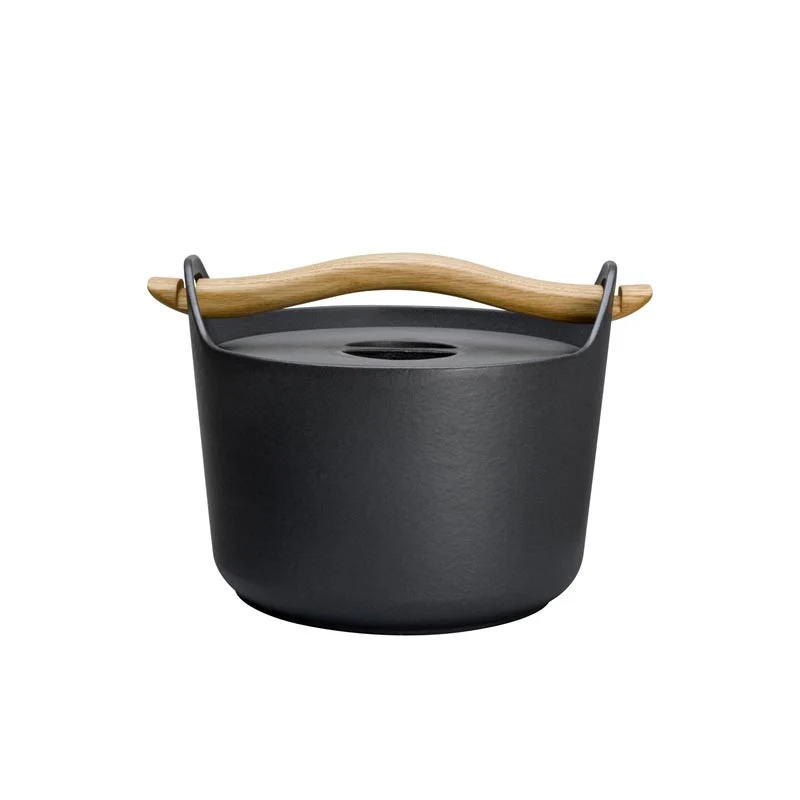 Sarpaneva Casserole Pan - Cast Iron, 3 L - des. Timo Sarpaneva for Iittala - Image 6