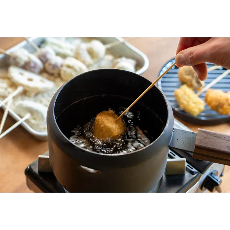 Saucepan with Mesh Tray - 13cm - by Fujita Kinzoku - Image 11