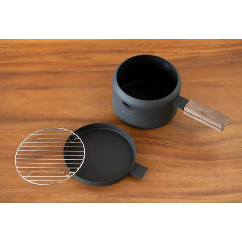 Saucepan with Mesh Tray - 13cm - by Fujita Kinzoku - Image 2