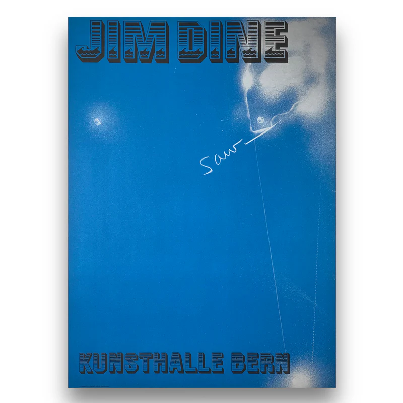 Saw Poster by Jim Dine (Kunsthalle Bern, 1971) - Image 5