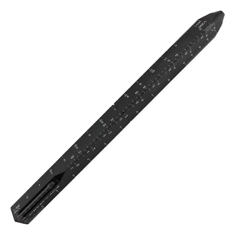 SCALE - Black Retractable Ball Point Pen, des. Shigeru Ban for ACME - Image 4