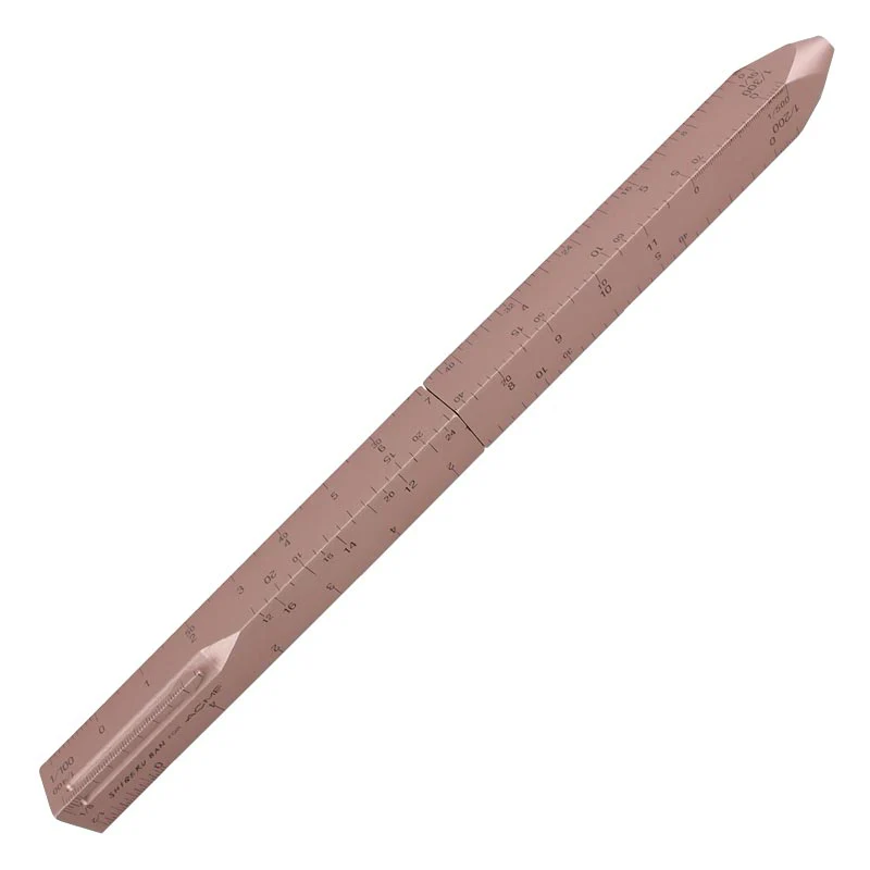 SCALE - Rose Gold Retractable Ball Point Pen, des. Shigeru Ban for ACME - Image 4