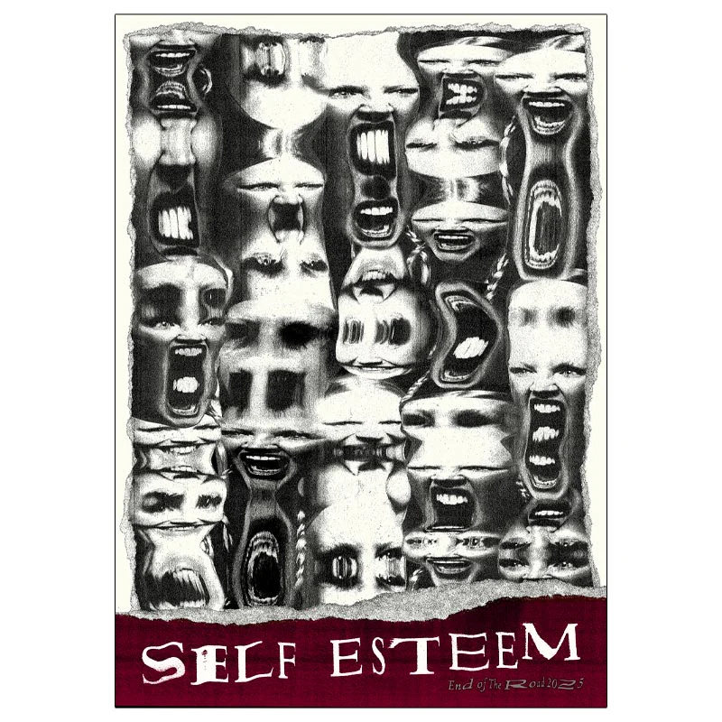 Self Esteem poster by Tommy Davidson-Hawley - 3 colour screenprint, signed and numbered by Davidson-Hawley - Image 3