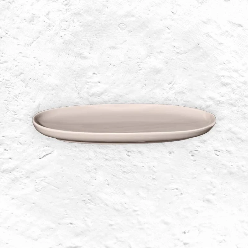 Semana Oval Aperitif Plate - Tarama - by ASA - Image 2