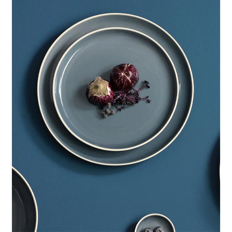 Semana Dinner Plate - 26cm - Sepia Blue - by ASA - Image 3
