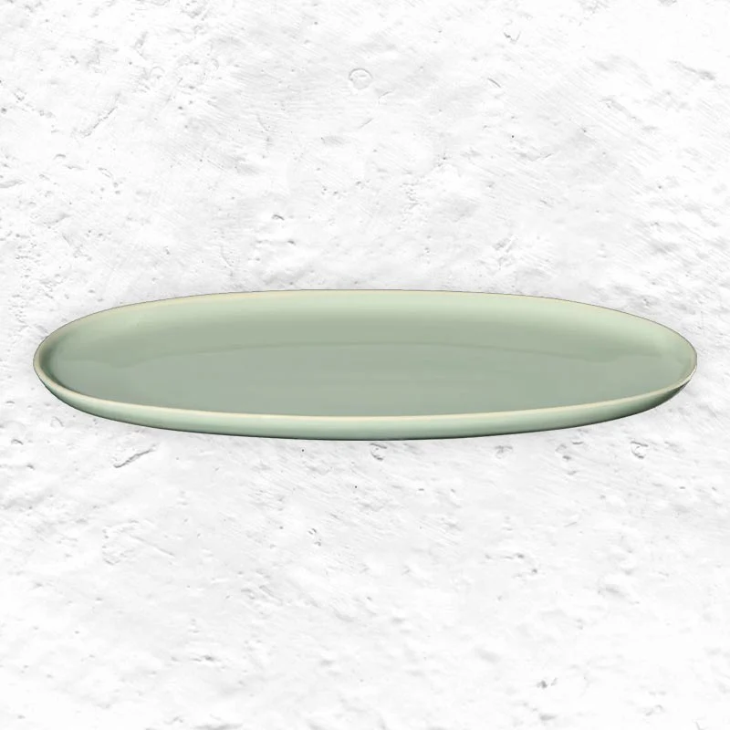 Semana Oval Platter - 28 x 16cm - Herb - by ASA - Image 2