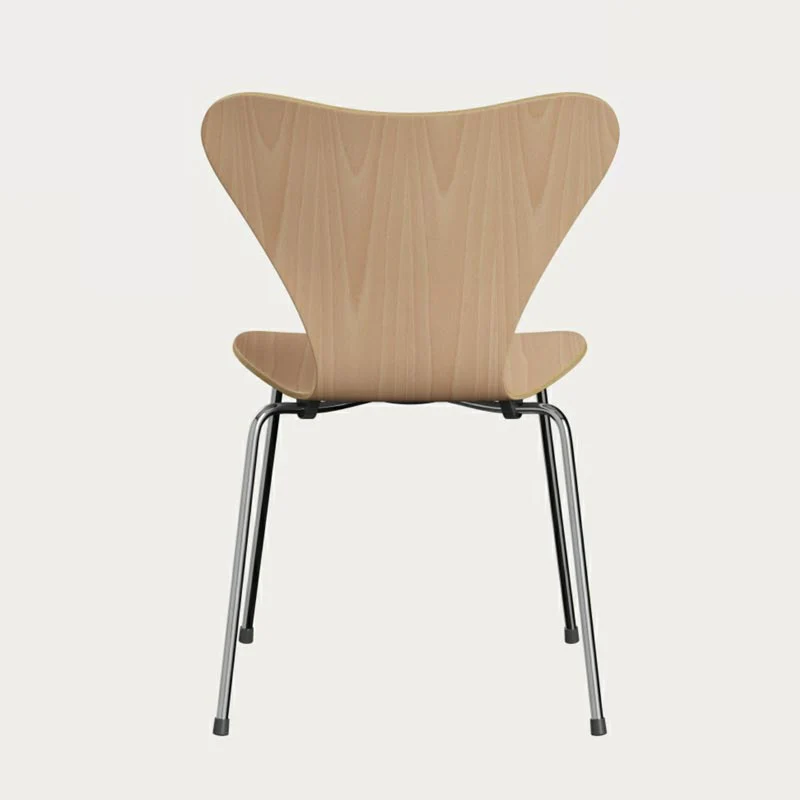 3107 Series 7 dining chair in beech - des. Arne Jacobsen made by Fritz Hansen - Image 4