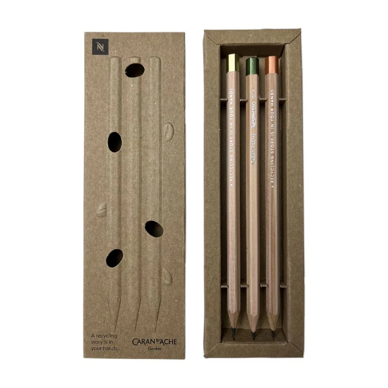 Set of 3 Nespresso Graphite Pencils by Caran D'Ache - Image 6