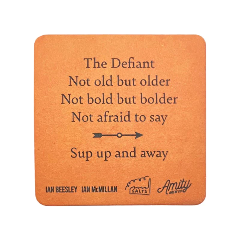 Sup Up & Away Set of 6 Beermats by Ian Beesley and Ian McMillan - exclusive - Image 9