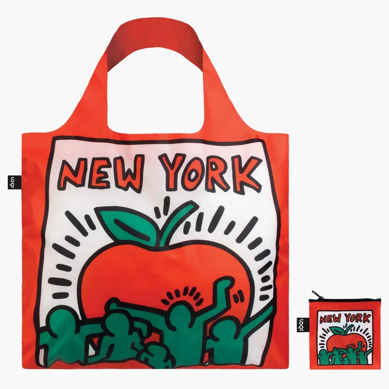 LOQI Foldaway Shopping Bag - Keith Haring - New York - Image 2