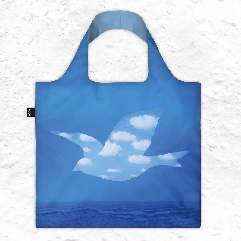 LOQI Foldaway Shopping Bag - René Magritte - The Promise