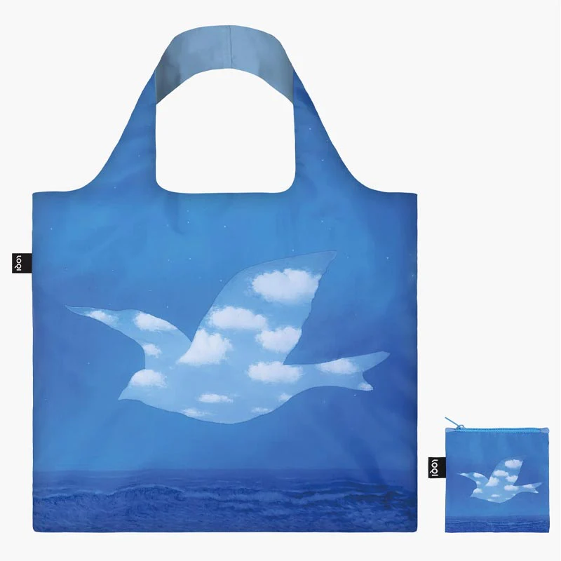 LOQI Foldaway Shopping Bag - René Magritte - The Promise - Image 2