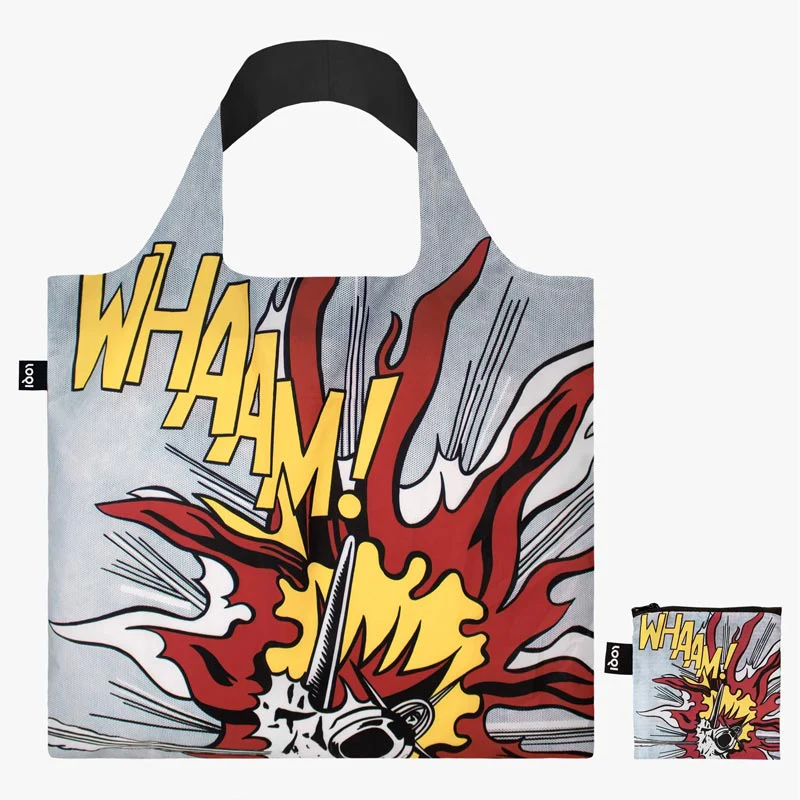 LOQI Foldaway Shopping Bag - Roy Lichtenstein - Whaam! - Image 2