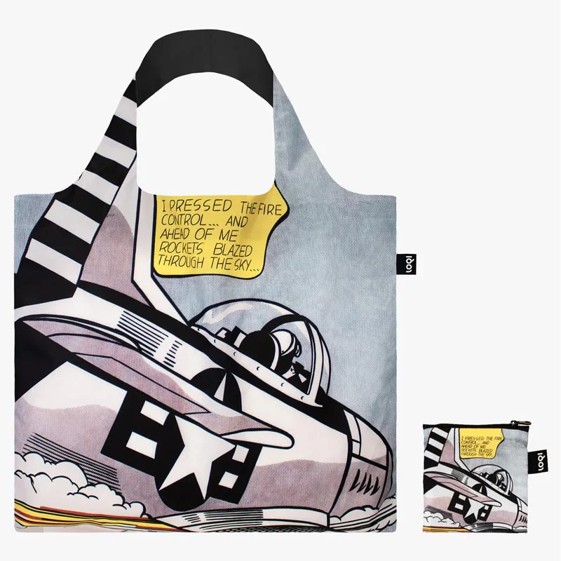 LOQI Foldaway Shopping Bag - Roy Lichtenstein - Whaam! - Image 3