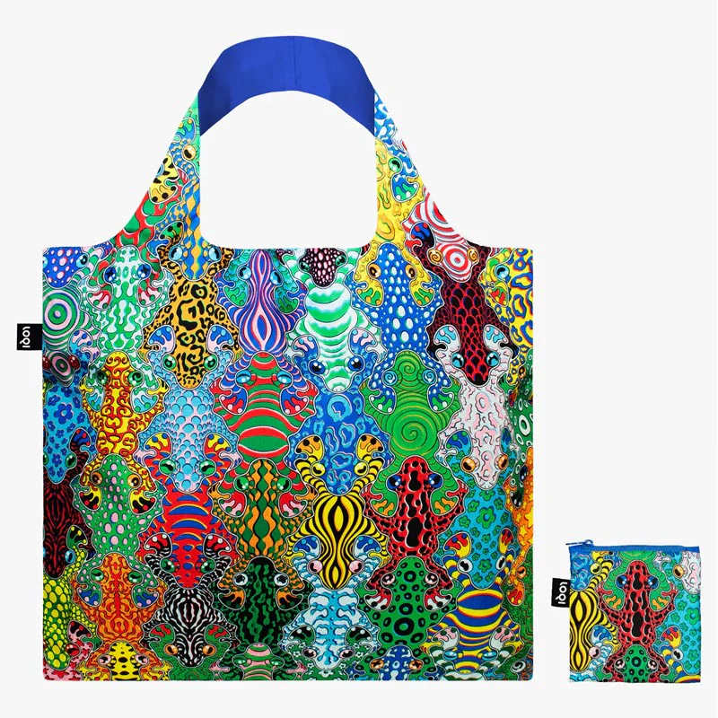 LOQI Foldaway Shopping Bag - Sam Wilde - Equi - Image 3