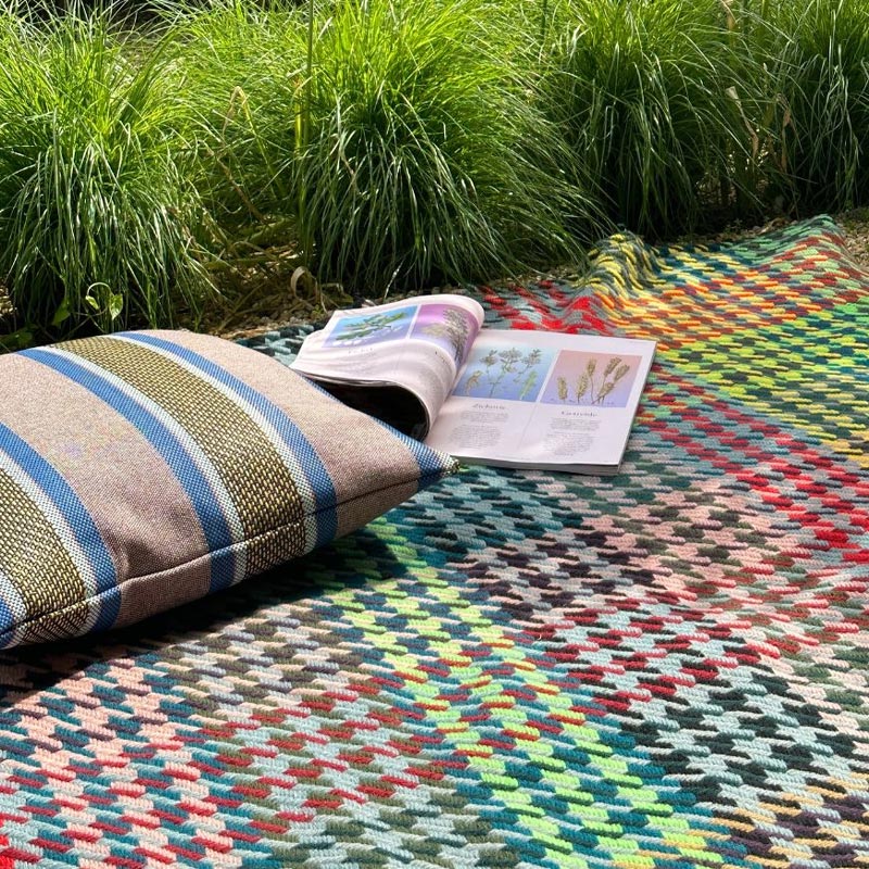 'Siesta' Tweed Wool Blanket, by Michele Rondelli - Image 7