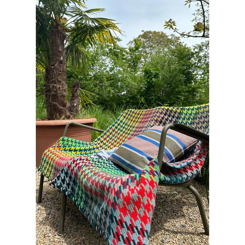 'Siesta' Tweed Wool Blanket, by Michele Rondelli - Image 8
