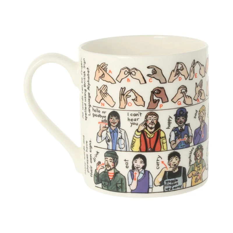 British Sign Language mug - Image 2