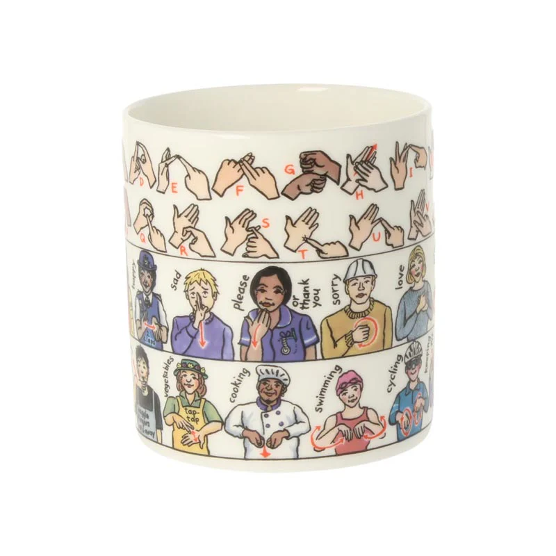 British Sign Language mug - Image 3