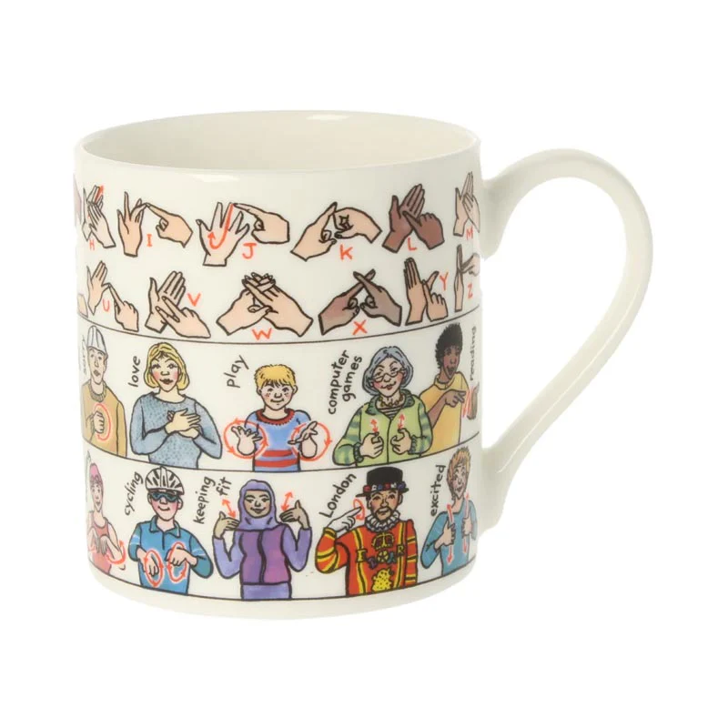 British Sign Language mug - Image 4