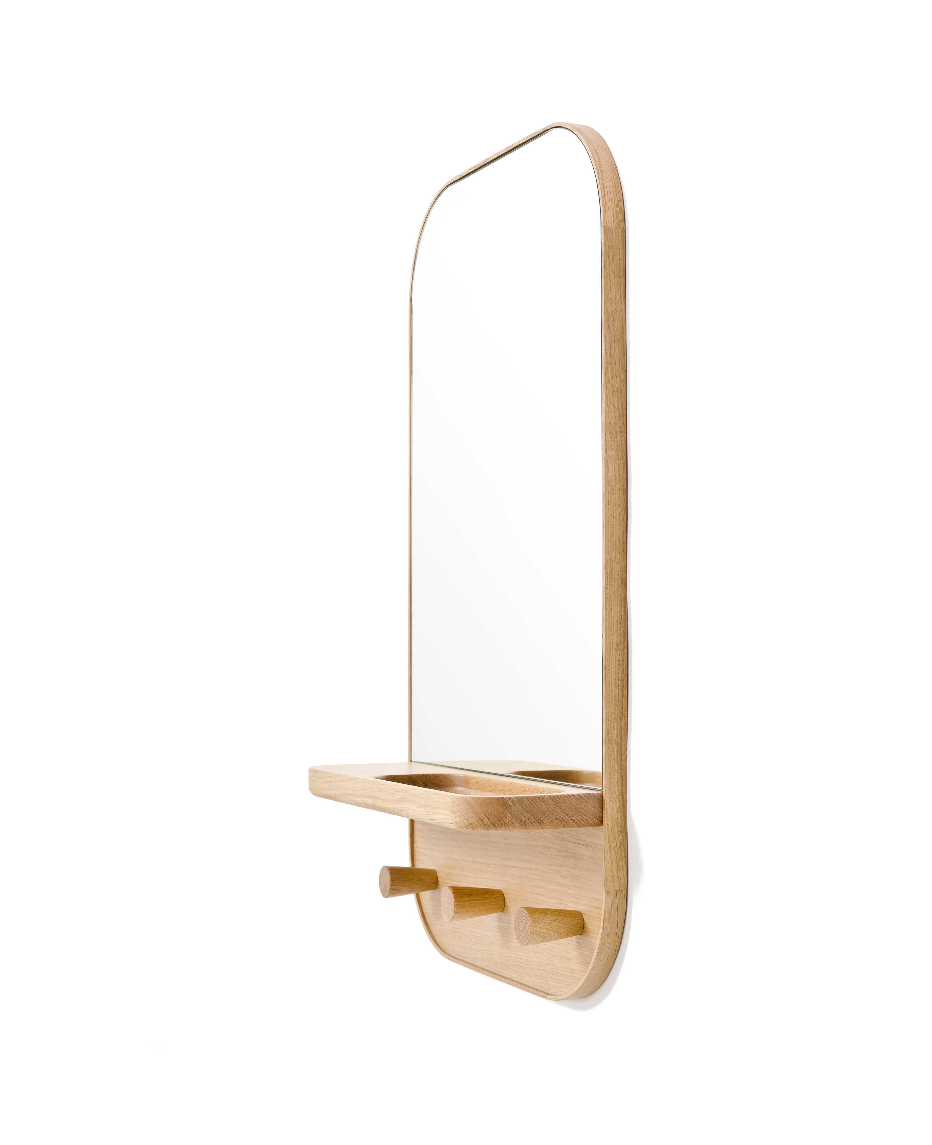 Silent Butler Storage Mirror des. Lincoln Rivers for Wireworks - Image 2