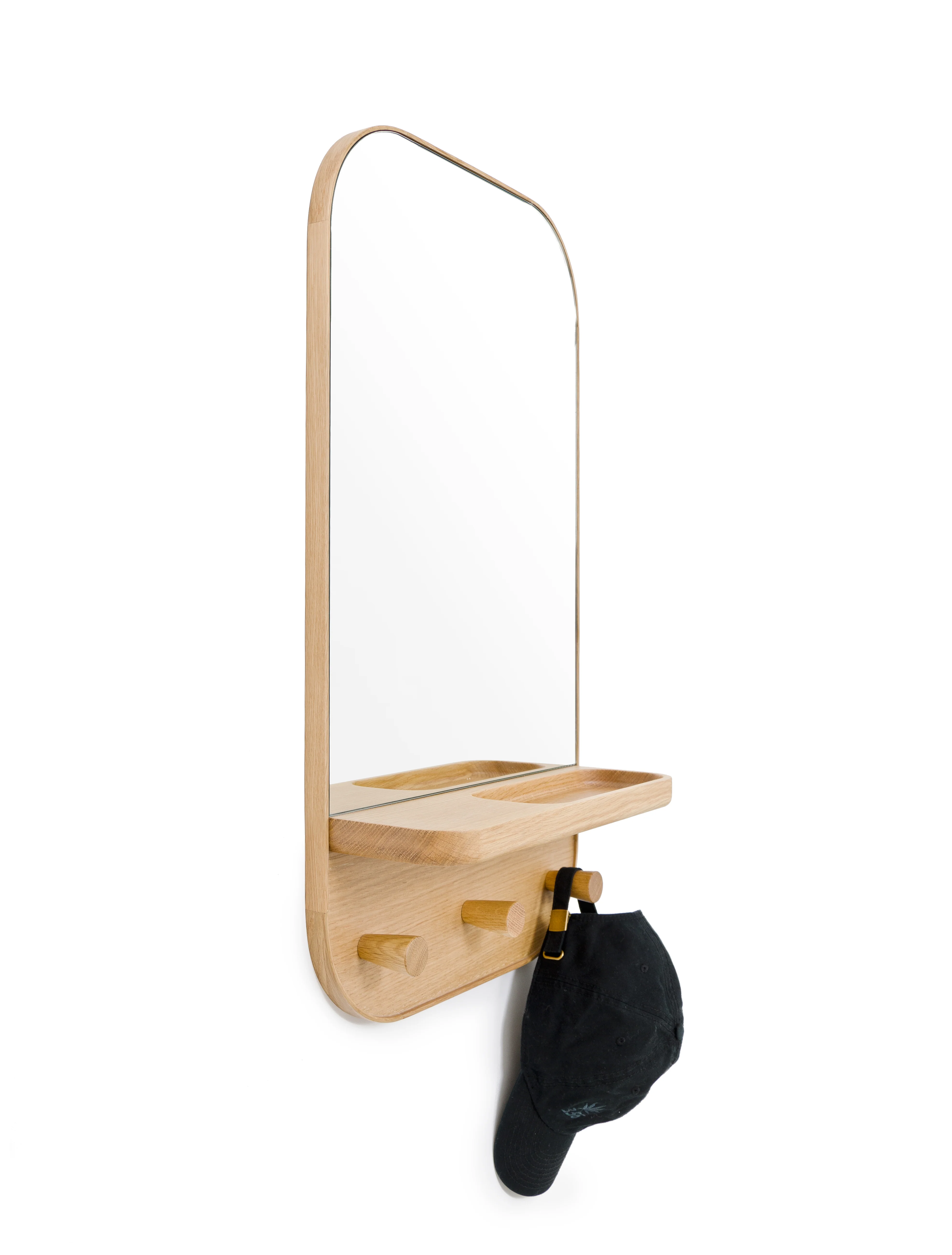 Silent Butler Storage Mirror des. Lincoln Rivers for Wireworks - Image 3