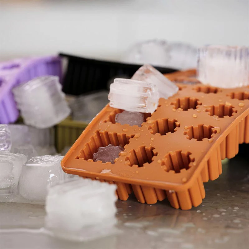 Singles Ice Cube Tray - Apricot - by Zone Denmark - Image 2