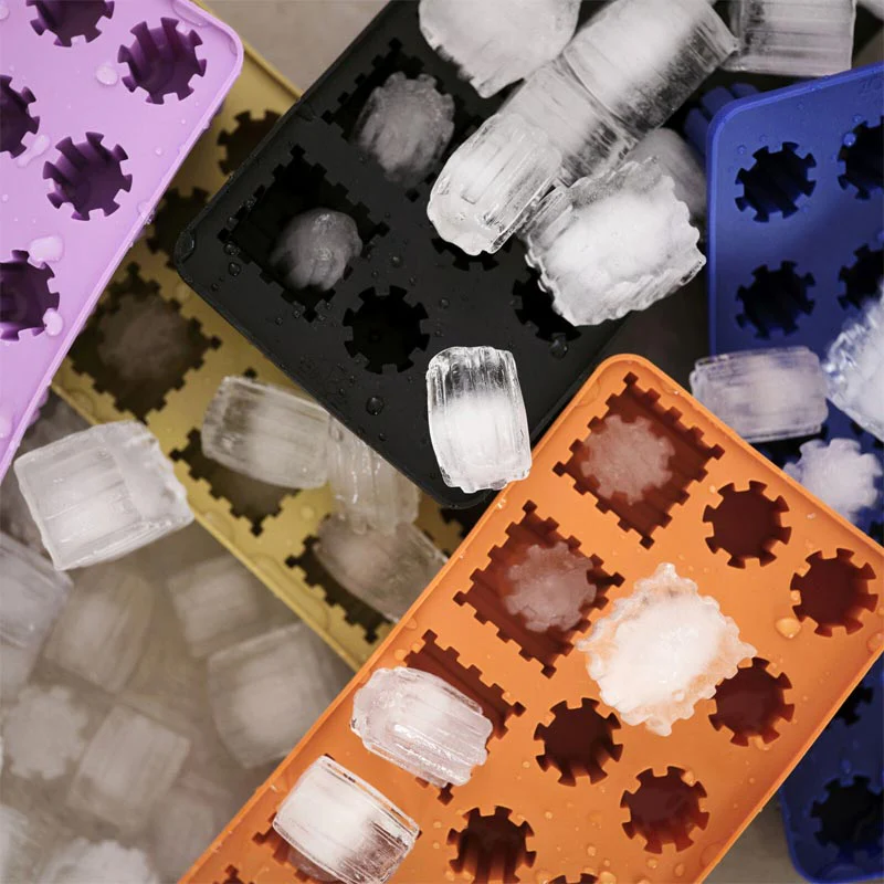 Singles Ice Cube Tray - Apricot - by Zone Denmark - Image 3