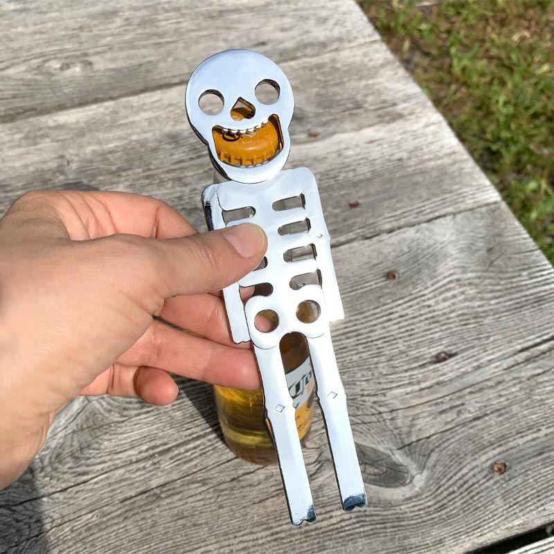Skeleton Bottle Opener by Kikkerland - Image 2