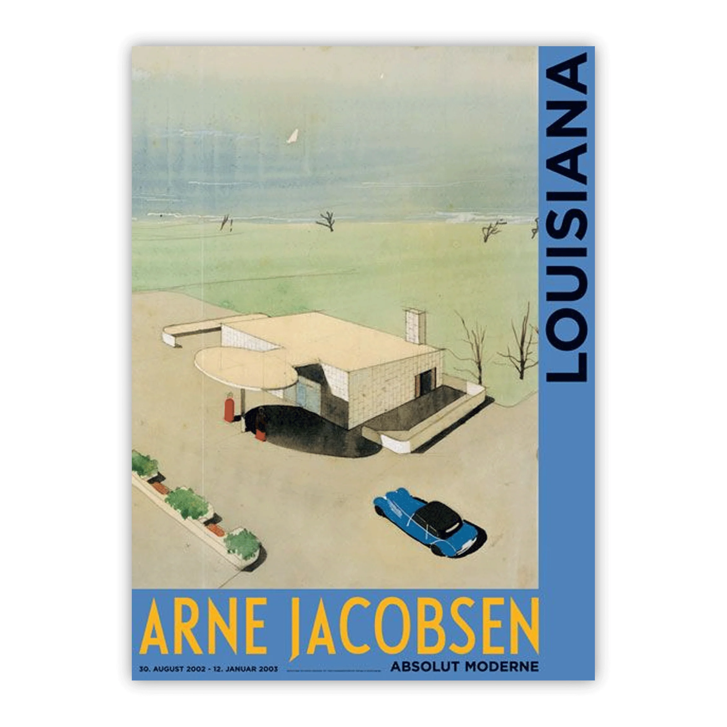 Skovshoved Tankstation (Skovshoved Petrol Station) poster by Arne Jacobsen - Image 2