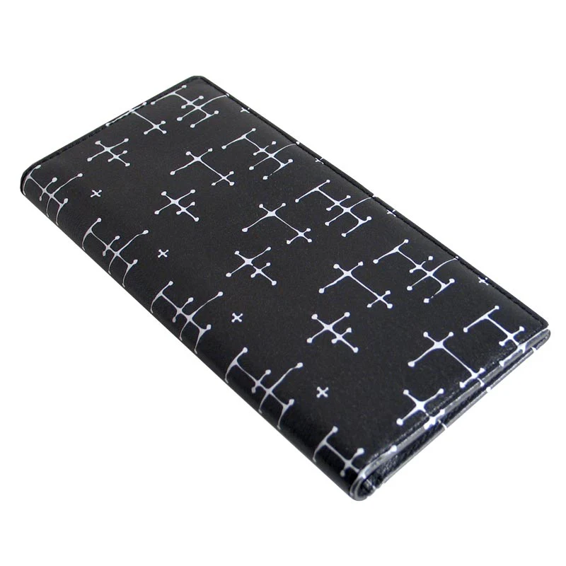 Slim Wallet - Dots, Black - surface pattern by Charles and Ray Eames, made by Acme - Image 2