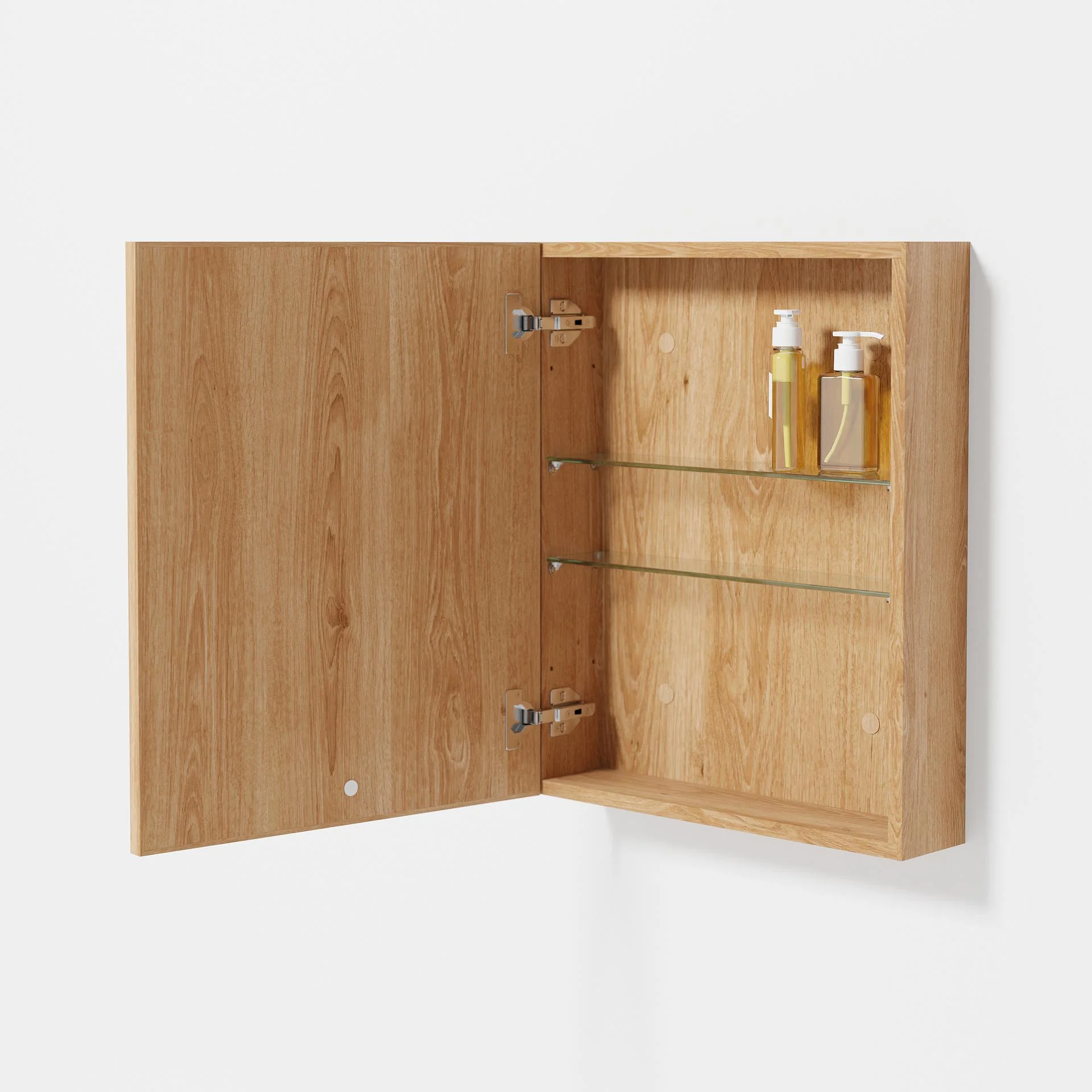 Slimline 550 Bathroom Cabinet, oak - des. Lincoln Rivers for Wireworks - Image 7