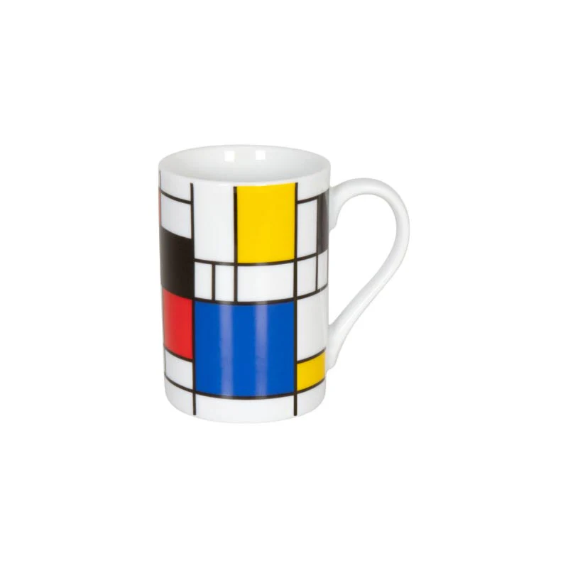 Mondrian espresso cup / mini mug by Könitz - Image 3