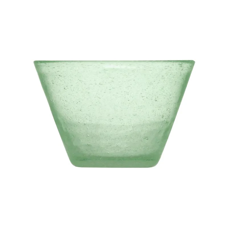 Memento Small Glass Bowl - Jade -by Serafino Zani - Image 2