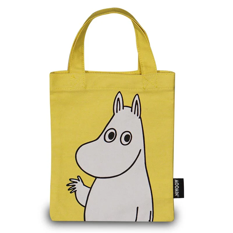 Daydreaming Moomin Small Tote Bag - by Half Moon bay - Image 5