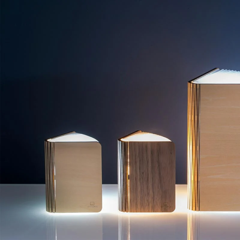 Smart Book Light Mini - Walnut - des. Paul and Natalie Sun - Image 5