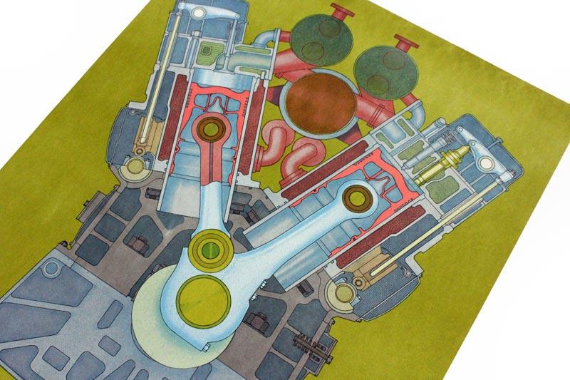 Society of Scottish Artists, 1969: signed poster by Eduardo Paolozzi - Image 3